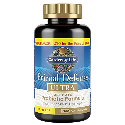 Garden of Life Whole Food Probiotic Supplement